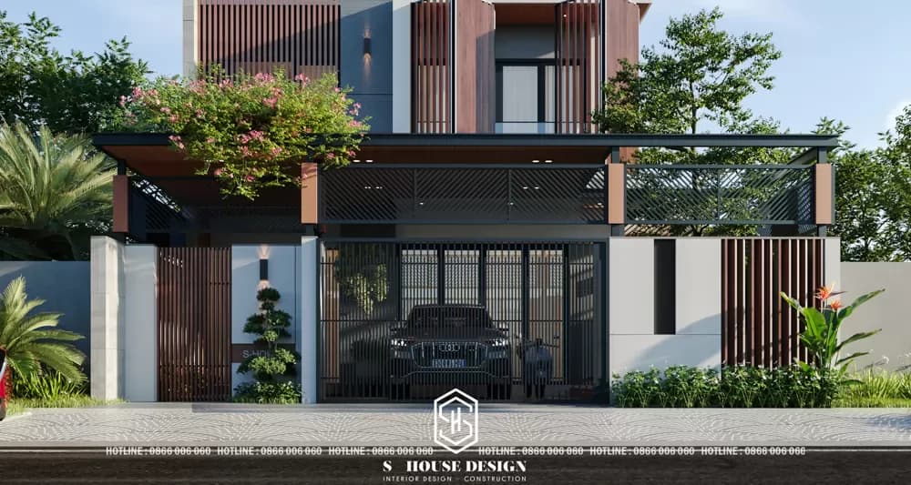 Thiết Kế Kiến Trúc Biệt Thự Phố Anh Tuấn Tại KĐT Mỹ Gia (4)