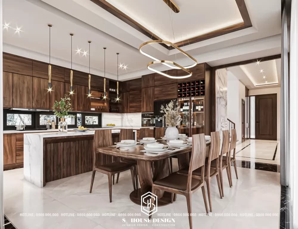 Thiết kế nội thất villa Anh Văn (2)