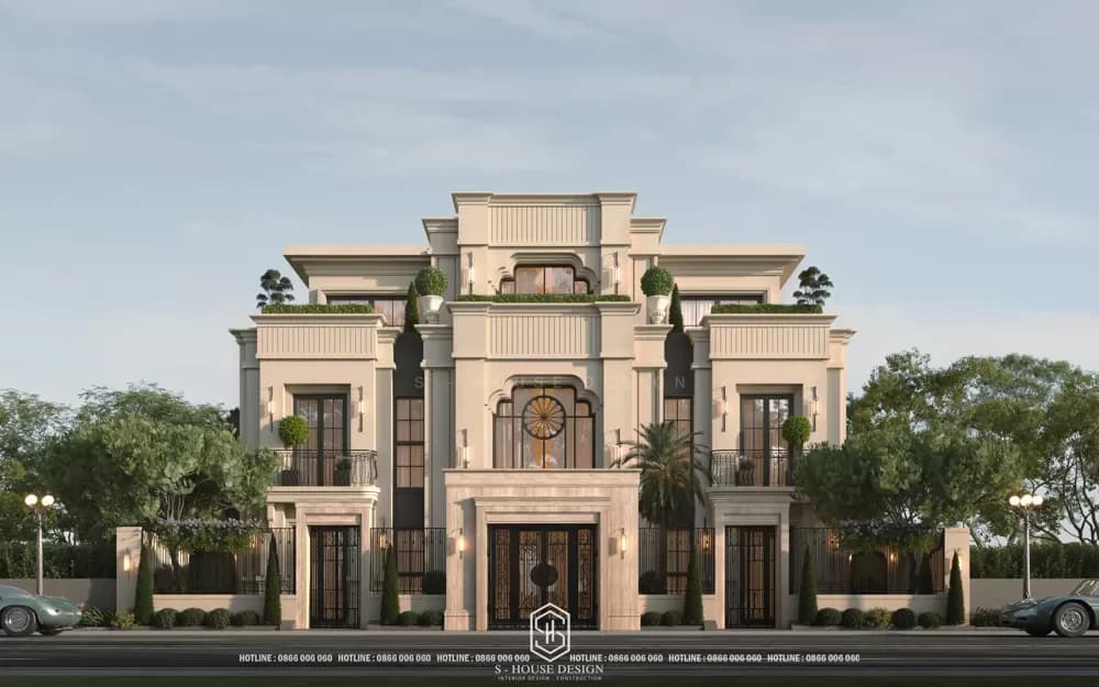 Indochine Style 3-storey Villa in Nha Trang
