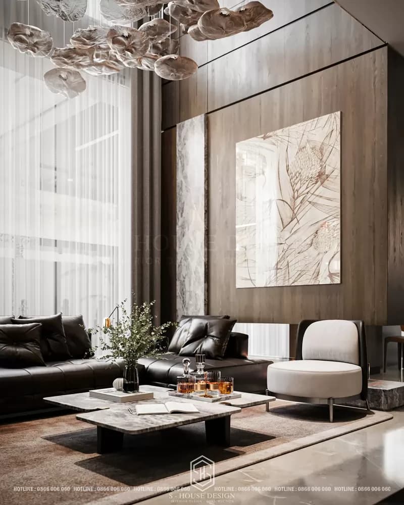 Thiết Kế Nội Thất Biệt Thự Lô Góc Hiện Đại Anh Long