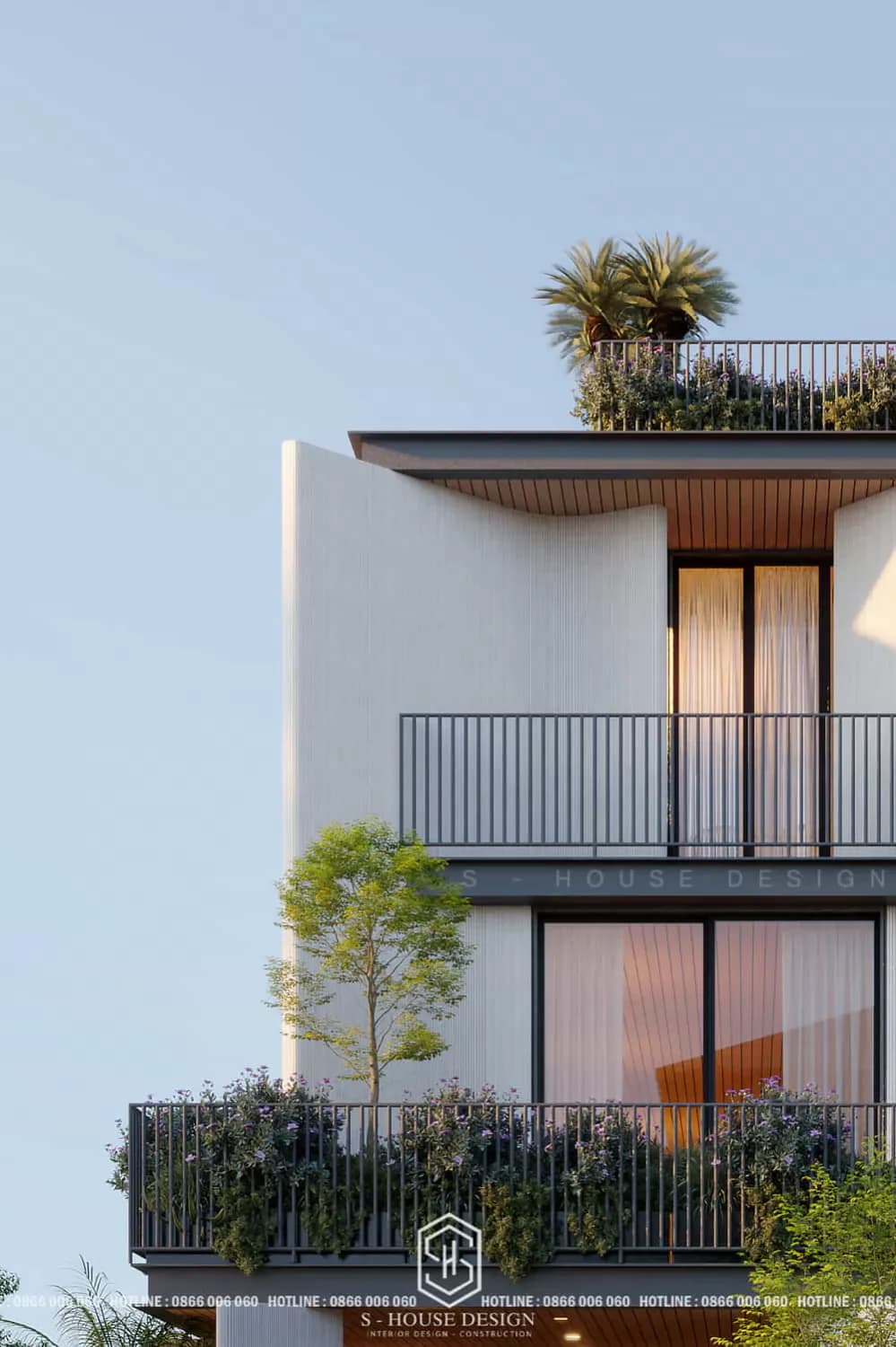 Modern Corner Villa Design in Thu Duc - Ho Chi Minh (4)