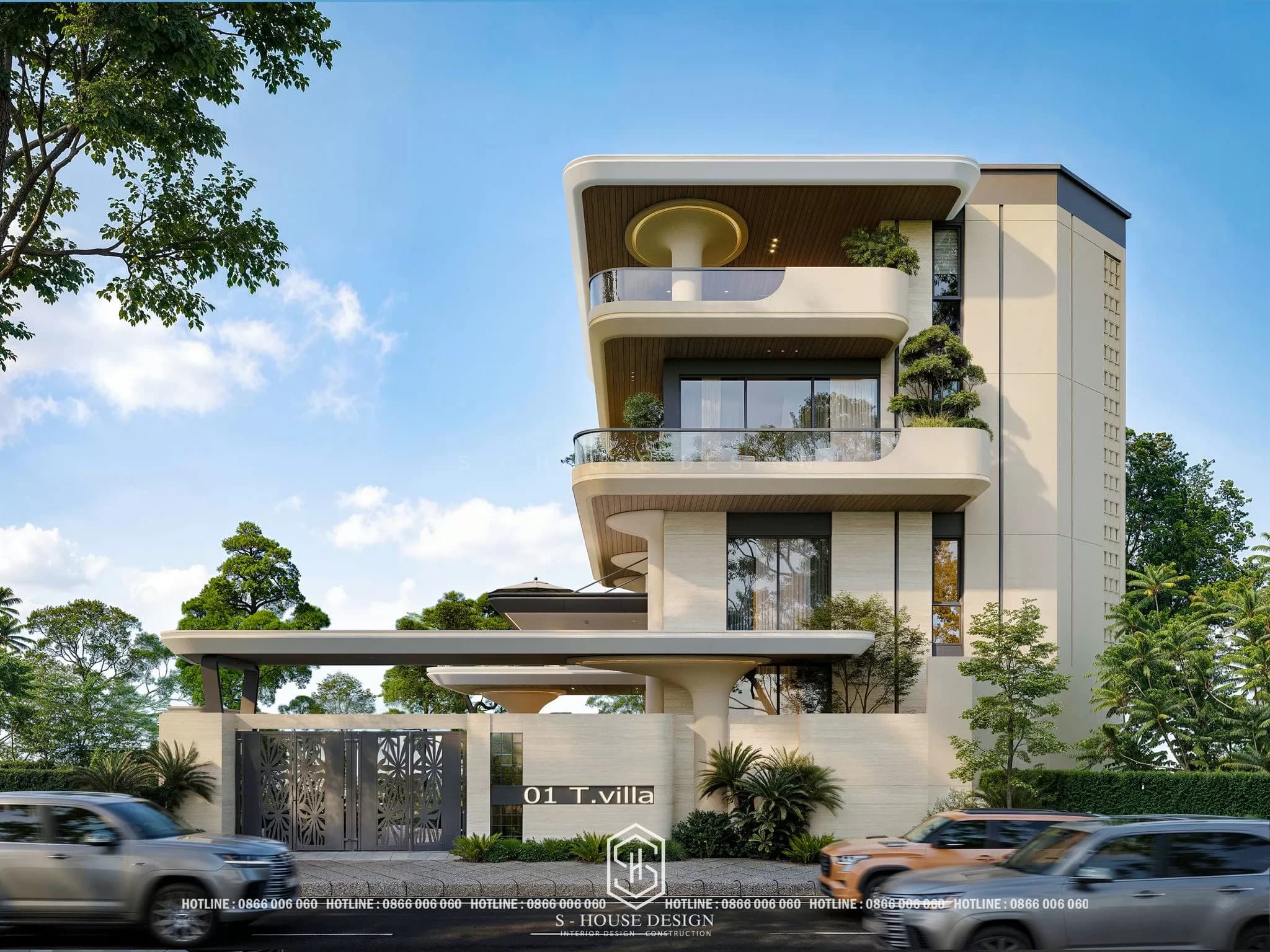 Modern Villa Design District 9 Combined With Garden |S-House (2)