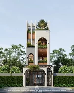Tum Anh Son 3 Floor 1st Floor Townhouse Architecture