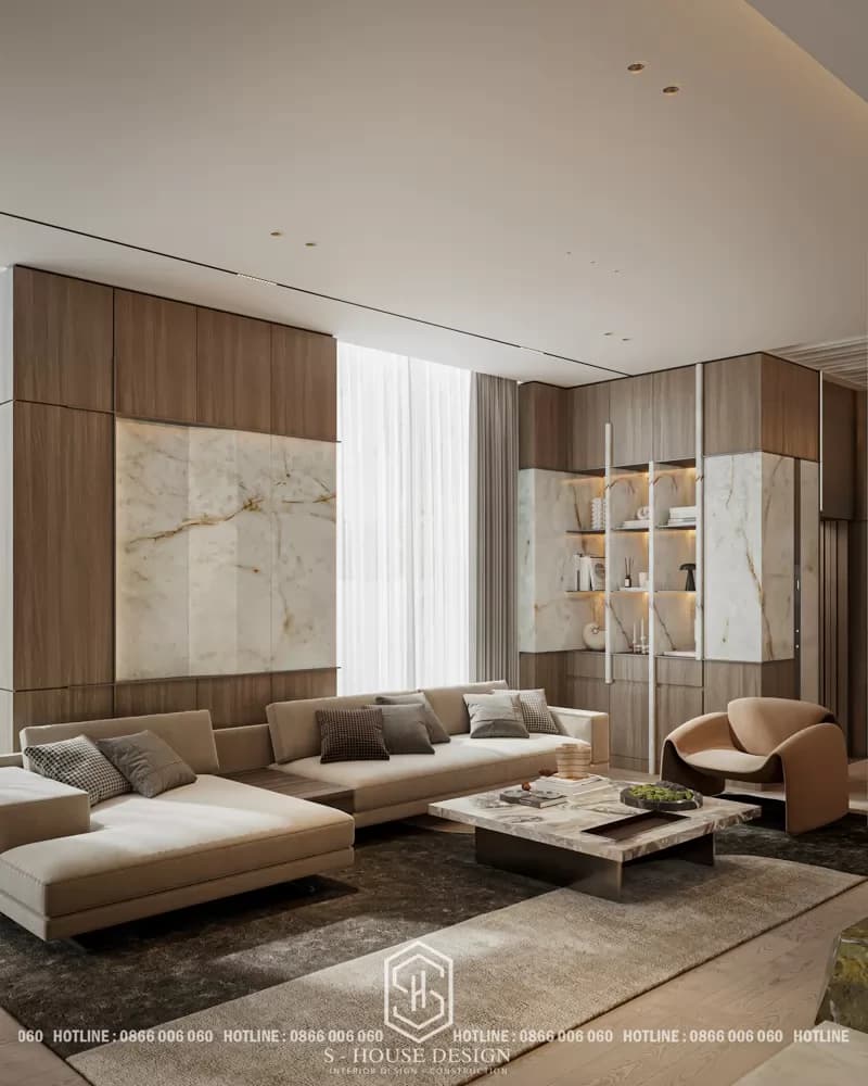 Thiết Kế Nội Thất Biệt Thự Hiện Đại Villa Thủ Thiêm (2)