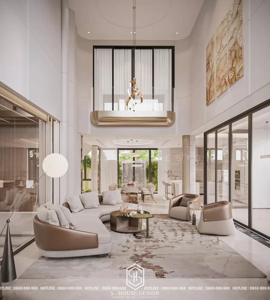 Thiết Kế Nội Thất Biệt Thự Hiện Đại Tại Khu VIP VCN Phước Hải (2)