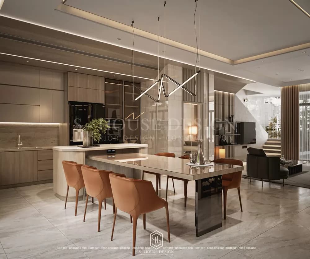 Thiết Kế Nội Thất Nhà Phố Hiện Đại 3 Tầng Anh Khang (3)