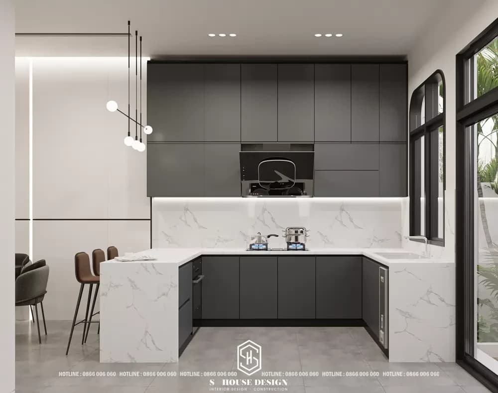 Thiết kế nội thất nhà phố độc đáo (4)