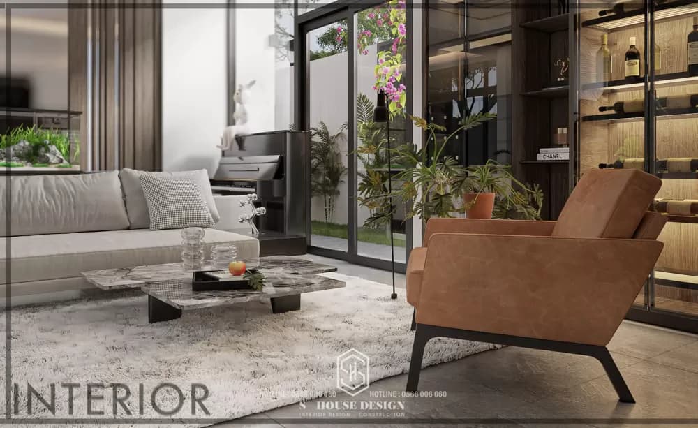 Interior design of Ha Quang Villa