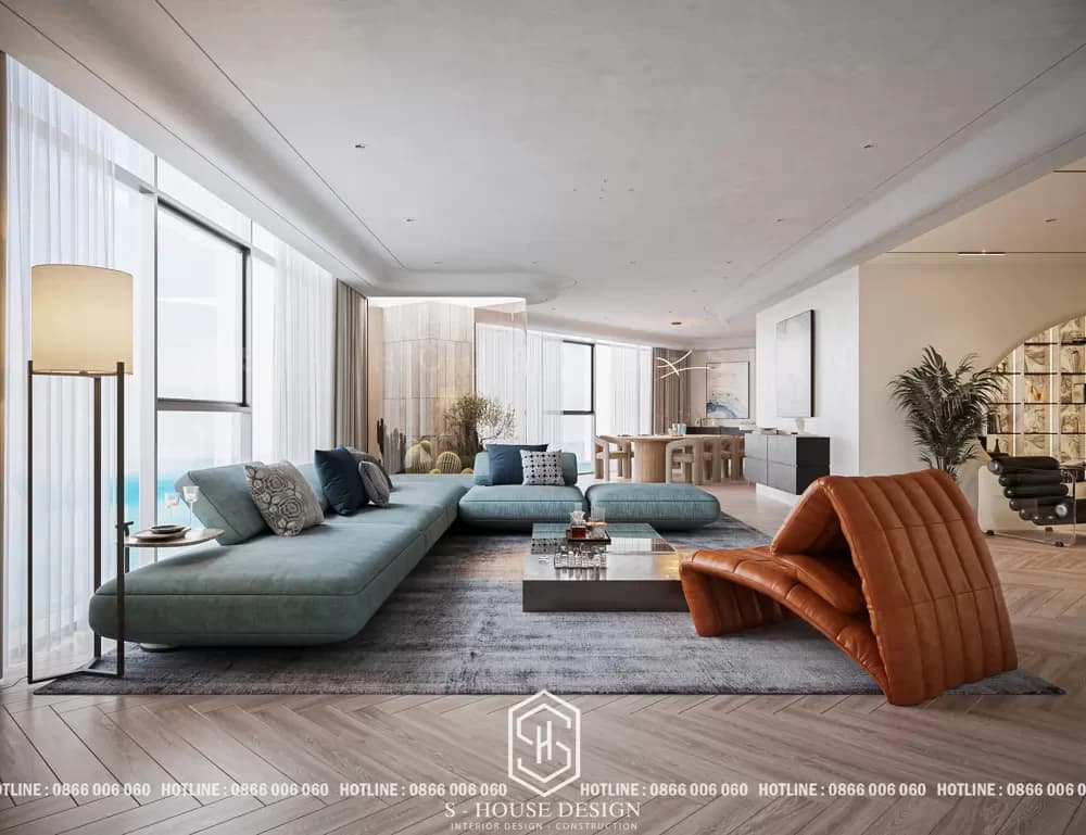 Thiết Kế Nội Thất Penthouse Mường Thanh Nha Trang (1)