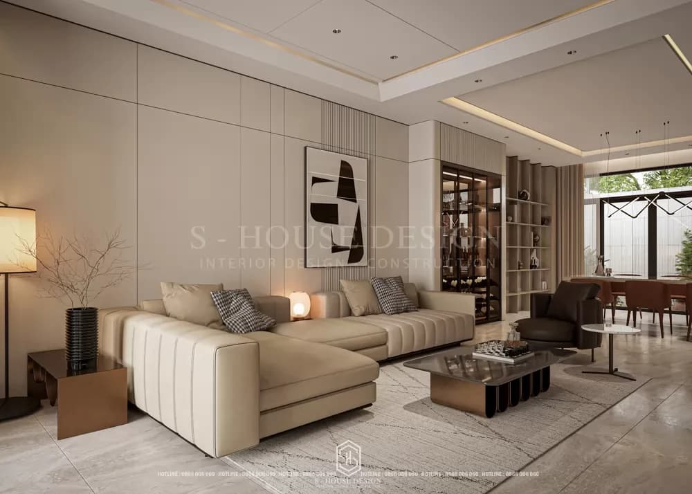 Thiết Kế Nội Thất Nhà Phố Hiện Đại 3 Tầng Anh Khang (4)