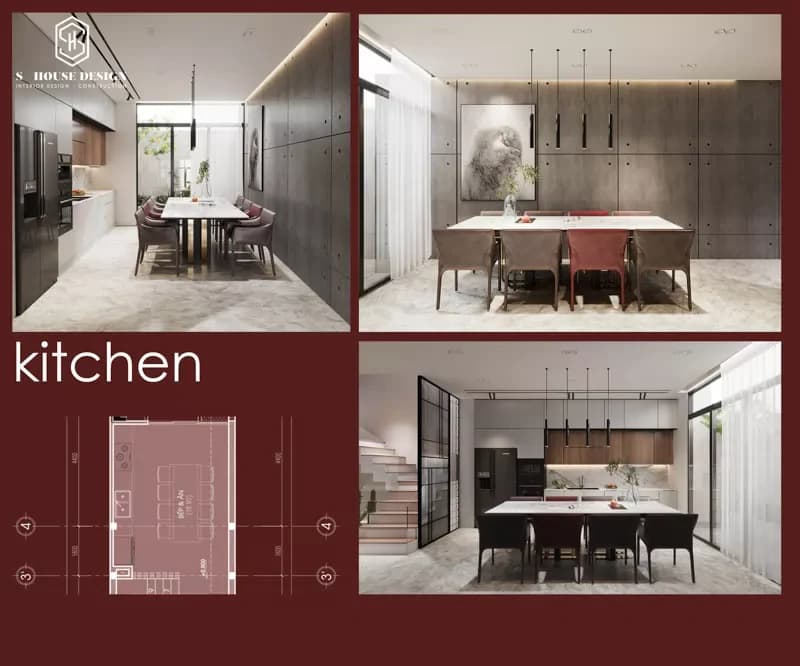 thiết kế nội thất nhà phố 3 tầng đơn giản (5)