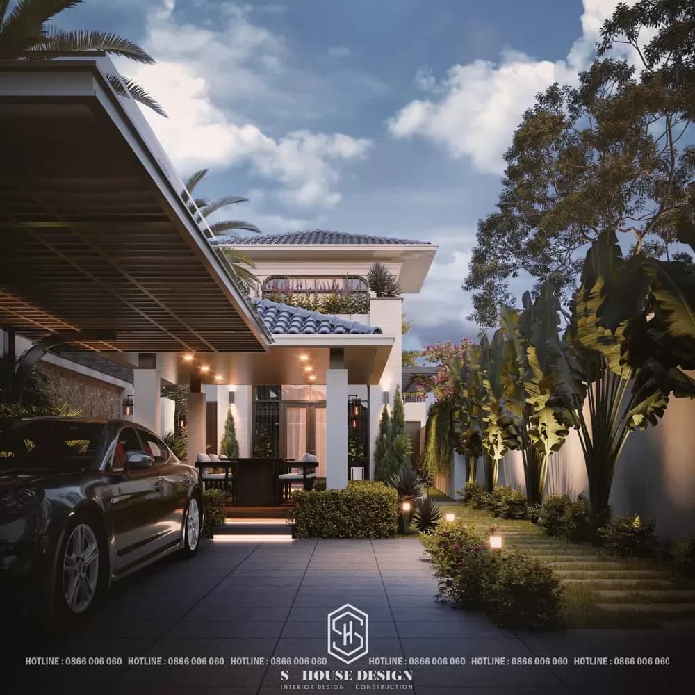 Architectural design of Phuoc Dong villa (3)