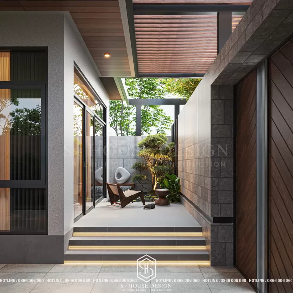 Modern Townhouse Architecture Uncle Hy at Handico Vinh Tan Urban Area (5)