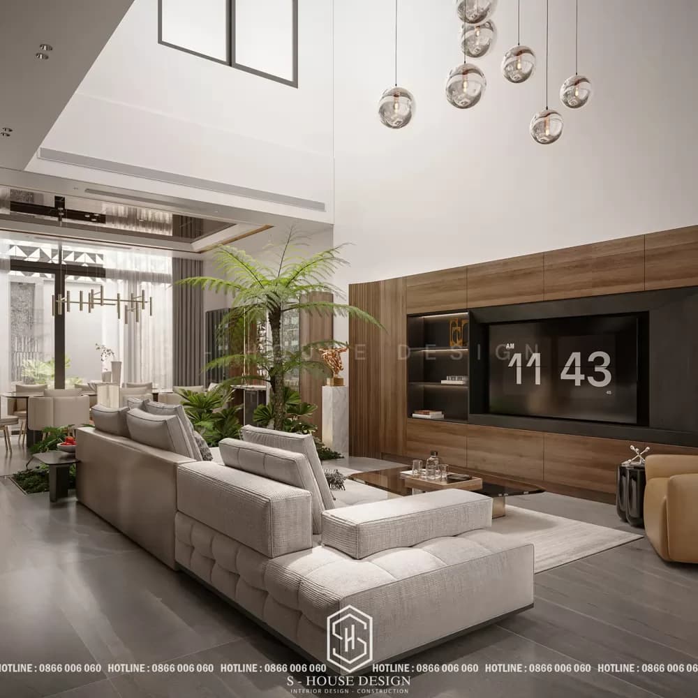 Thiết Kế Nội Thất Biệt Thự Hiện Đại Tại KĐT Hà Quang