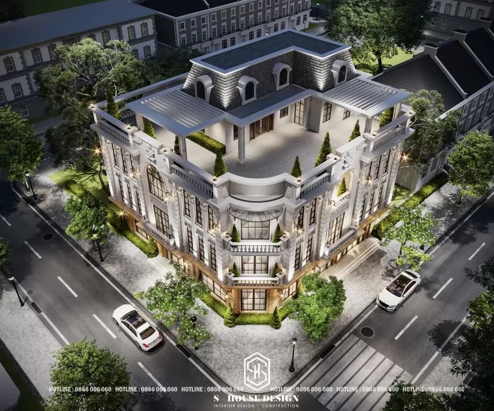 Neoclassical luxury restaurant design (2)