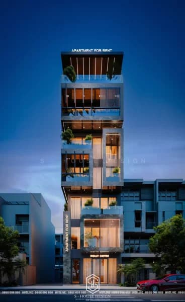 29+ Beautiful 7-storey Townhouse Designs Combining Business