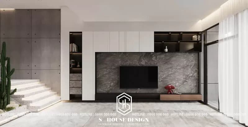 thiết kế nội thất nhà phố 3 tầng đơn giản (3)