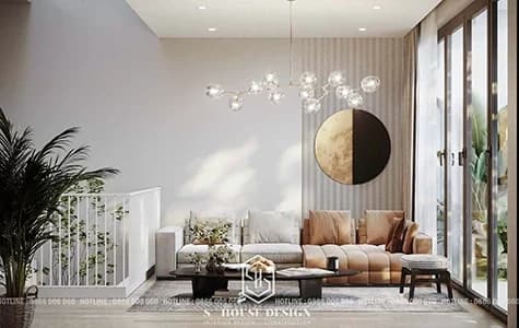 Thiết kế nội thất tầng trên của Góc Hội An Quán