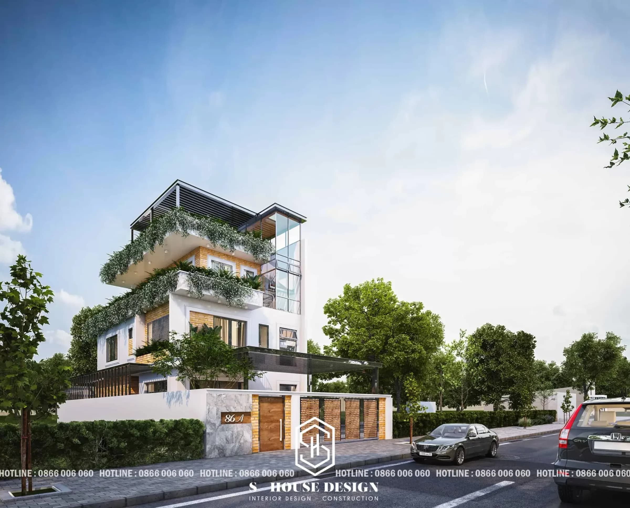 Architectural design of Ms. Hai's townhouse (5)