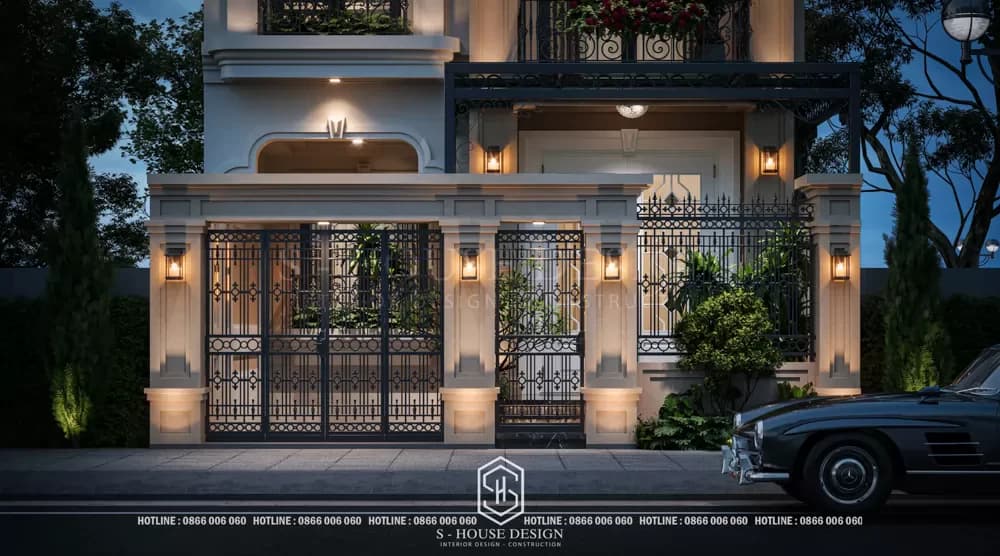 Kiến Trúc Nhà Phố Tân Cổ Điển Tại Thành phố Thủ Đức TP Hồ Chí Minh (4)