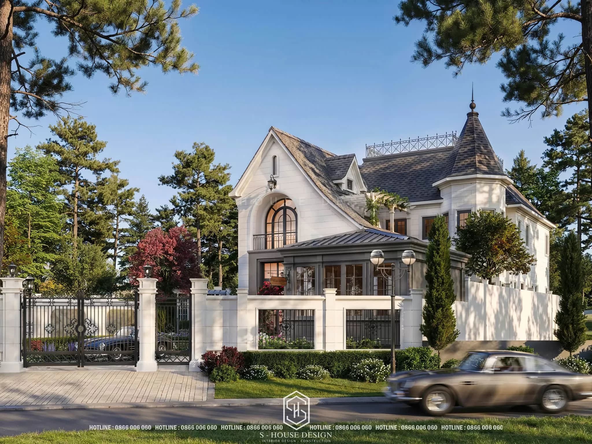 Thiết Kế Biệt Thự Đà Lạt Phong Cách Farmhouse Kiểu Pháp (2)