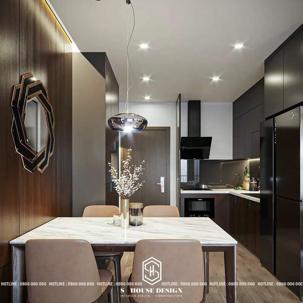 Thiết kế nội thất căn hộ VCN Phước Hải (3)