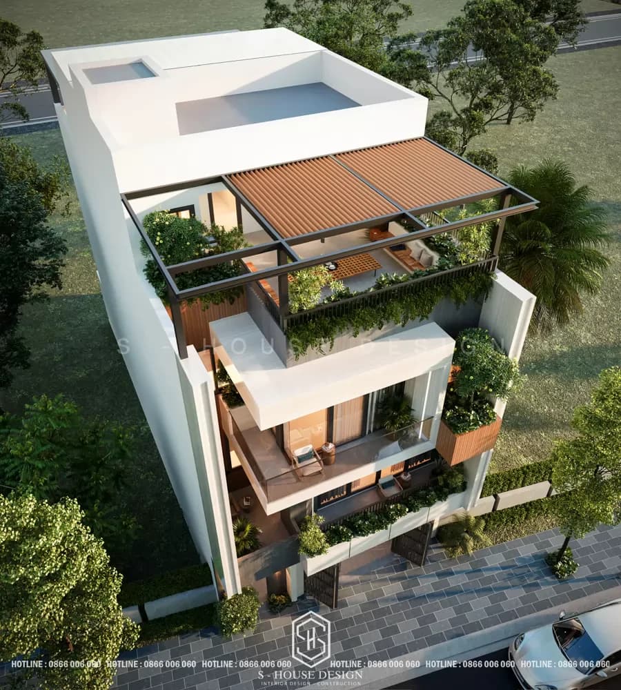 Thiết Kế Biệt Thự Hiện Đại Tại KĐT Hà Quang (3)