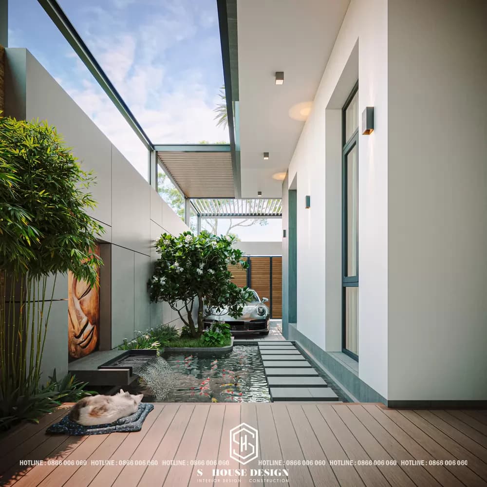Architectural design of Thai-roofed townhouse by Mr. Thinh (5)