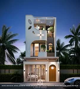 10+ Mẫu Thiết Kế Nhà Phố 5x20m Đẹp Hiện Đại 2025