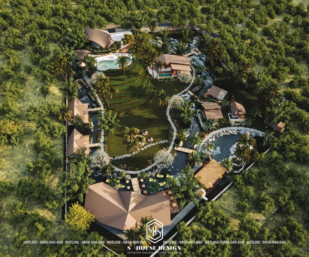 Thiết kế Mây homestay tại Hòa Bình (3)
