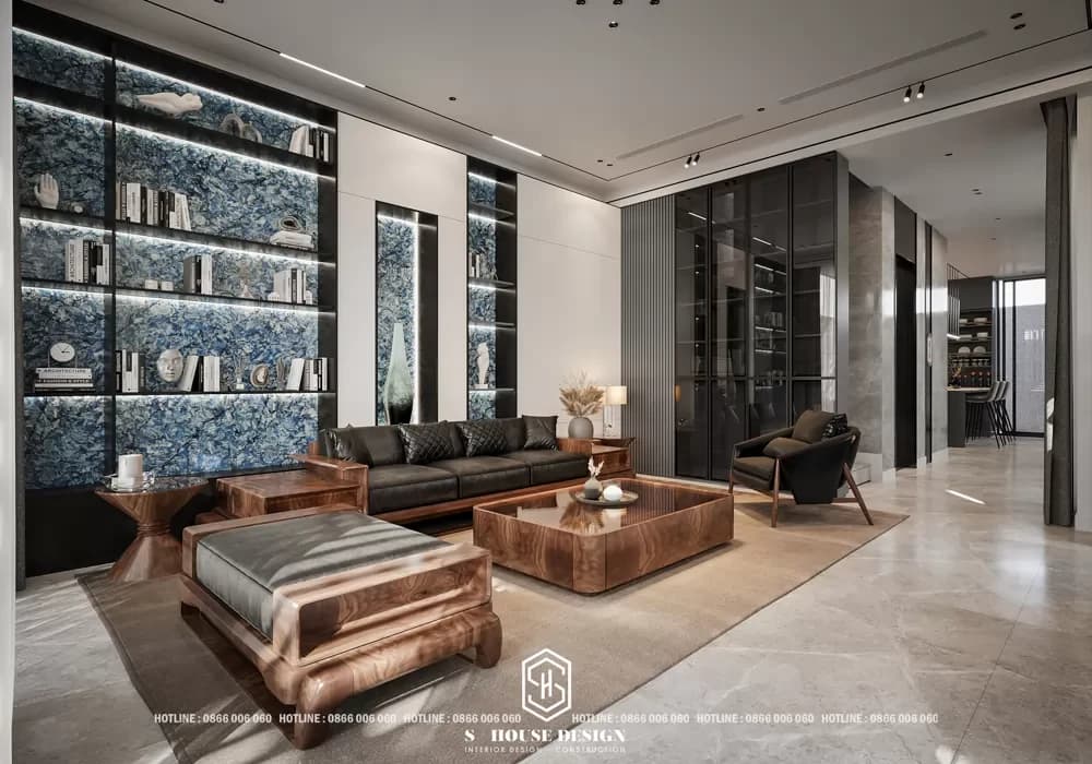 Thiết kế nội thất nhà phố mái thái anh Thịnh (1)