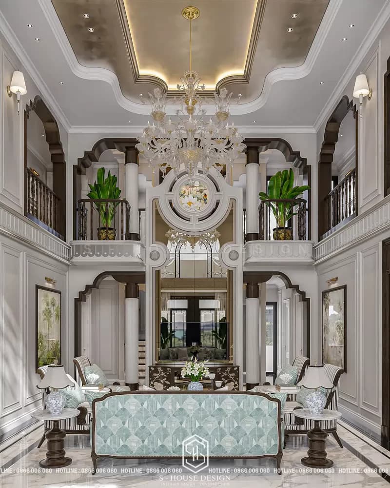 Indochine Style Villa Interior Design in Nha Trang (5)
