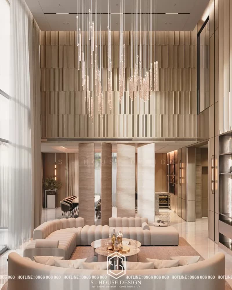 Modern Villa Interior Design at VCN Phuoc Hai Urban Area