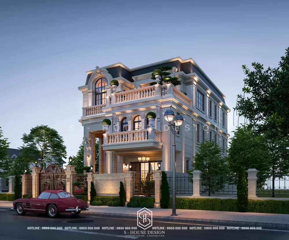 Neoclassical Villa Design in Ha Quang Urban Area 2 (1)