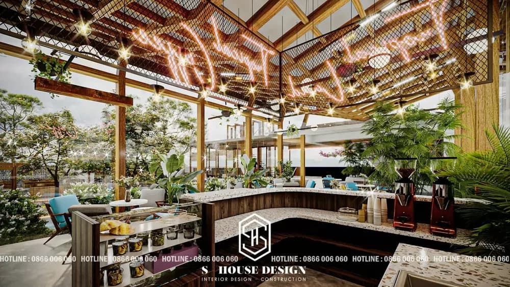 Thiết Kế Quán Cafe Miền Nhiệt Đới (4)