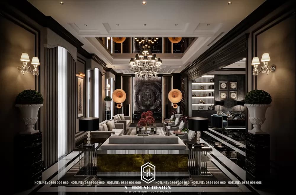 Classy Neoclassical Mansion Interior Design (5)