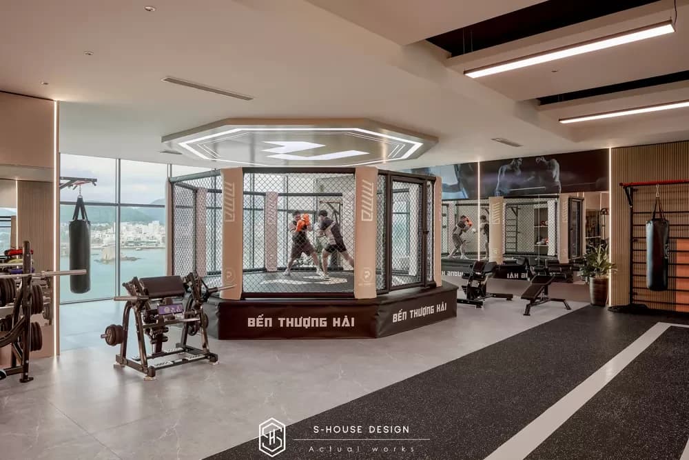 Actual Construction and Interior Finishing of the Shanghai Bund Gym Room (1)