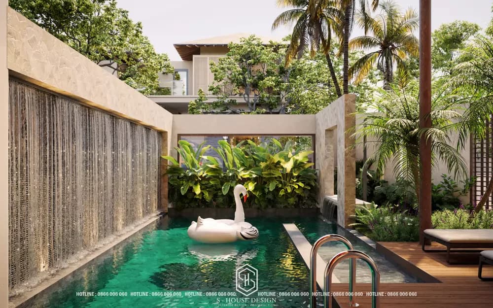 Thiết Kế Biệt Thự Phong Cách Nhiệt Đới Tropical Modern (4)