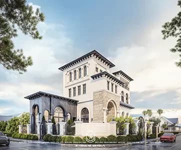 Thiết Kế Kiến Trúc Biệt Thự Phố Tại Vinh