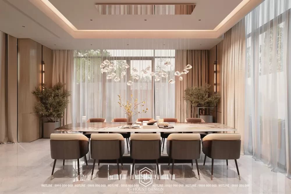Modern Villa Interior Design at VCN Phuoc Hai Urban Area (1)