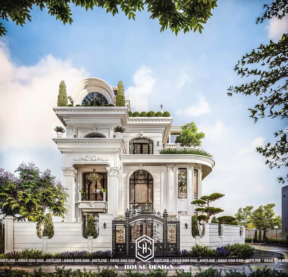 Neoclassical villa design by Mr. Kinh (2)