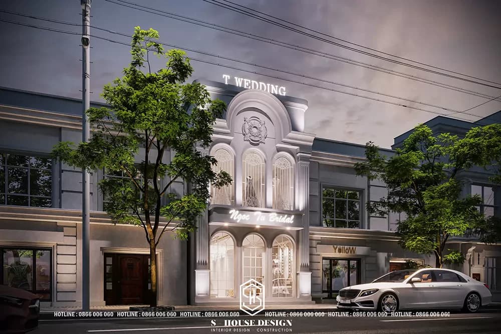 Thiết kế studio áo cưới phong cách Tân Cổ Điển (3)