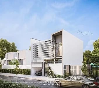 Thiết kế kiến trúc nhà chị Liên
