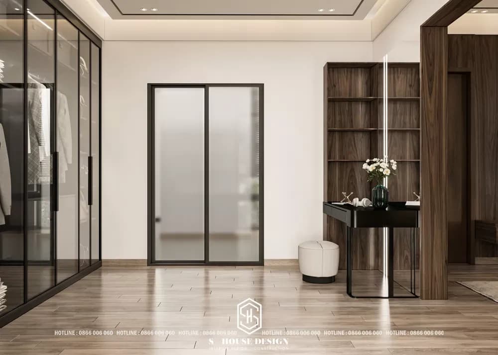 Thiết kế nội thất nhà phố mái thái hiện đại (3)