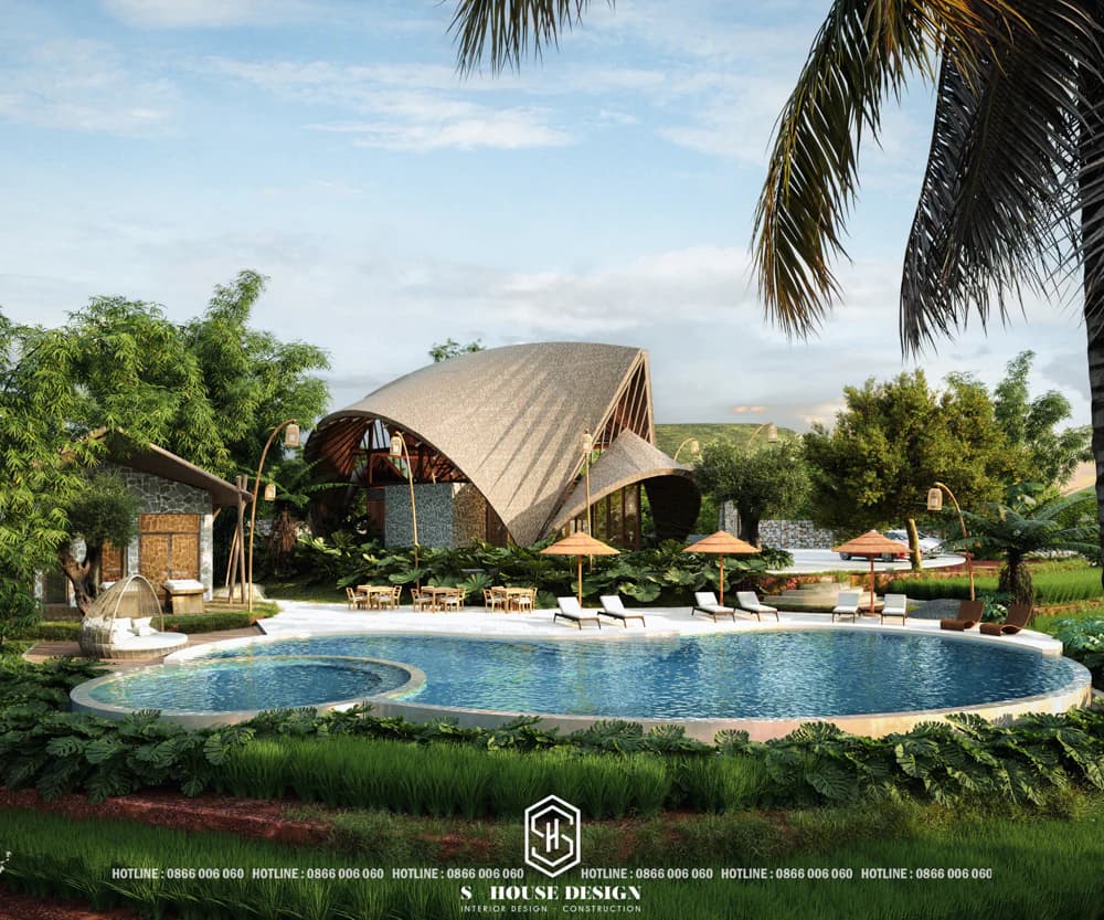 Thiết kế Mây homestay tại Hòa Bình