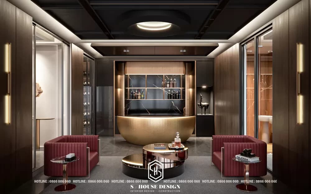 Interior design of Mr. Phien Nha Trang's semi-detached villa (3)