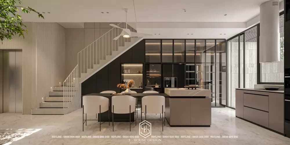 Co Yen Townhouse Interior Design, VCN Phuoc Hai Urban Area (5)