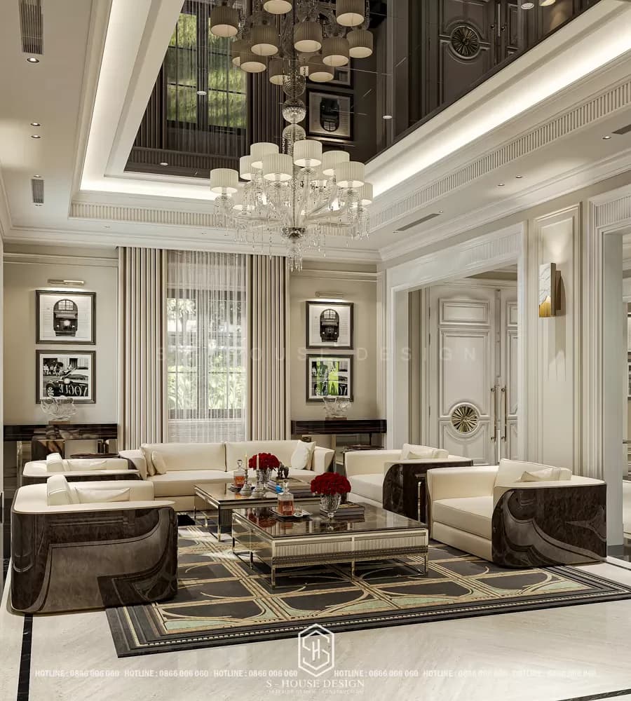 Neoclassical Villa Interior Design in Ninh Hoa (2)