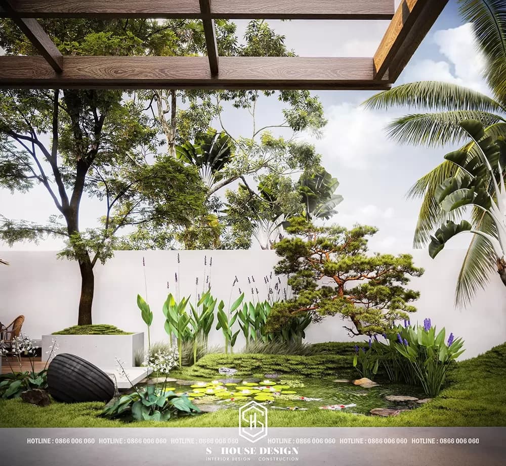 Landscape Design of Ms. Quyen's Garden Villa (5)
