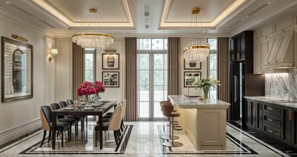 Phong Cách Thiết Kế Nội Thất Tân Cổ Điển Đẹp Từ A Tới Z
